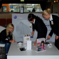 Finnair kampaania Tallinna Lennujaamas kevad/sügis 2011.